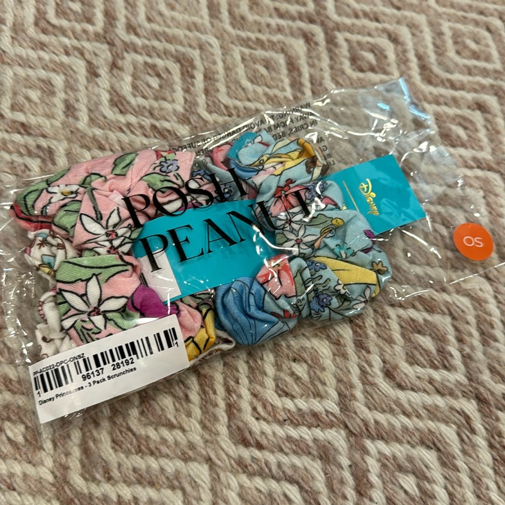 Disney Princesses 3-pack scrunchies